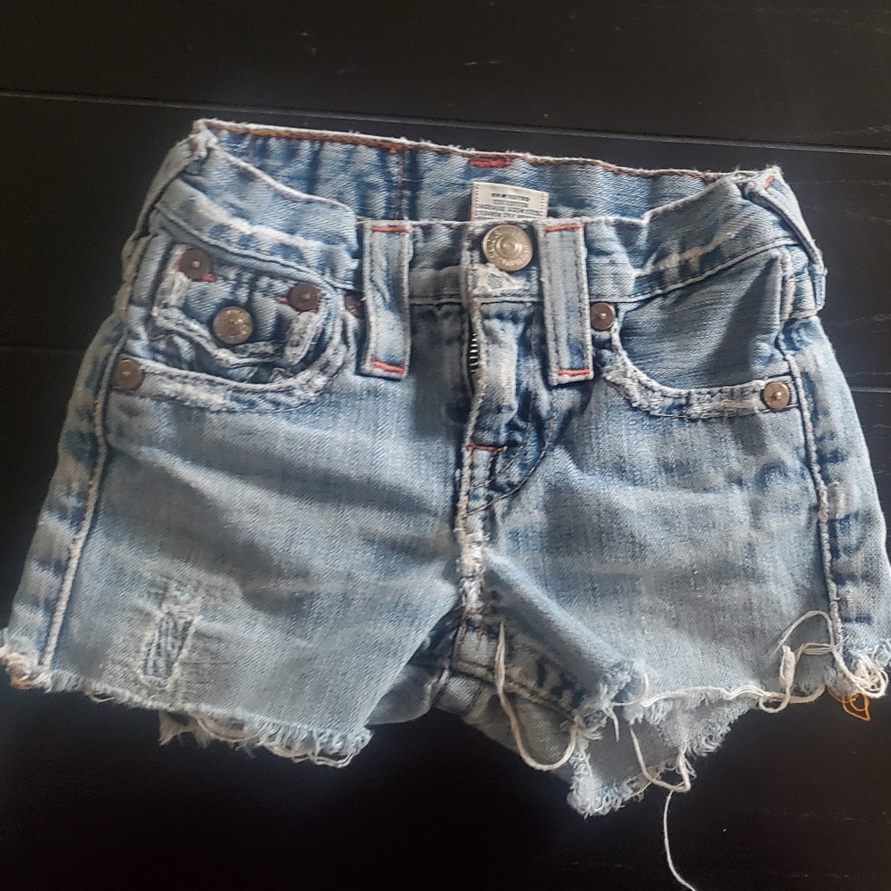 True Religion girls shorts